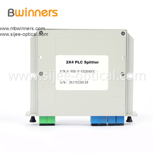 Cassette Type 2x4 Sc Upc Plc Splitter